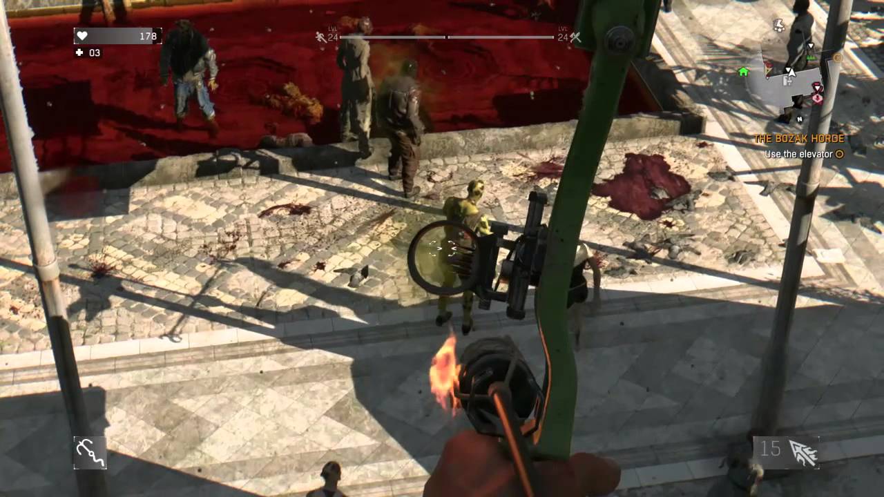 dying light bow and arrow location